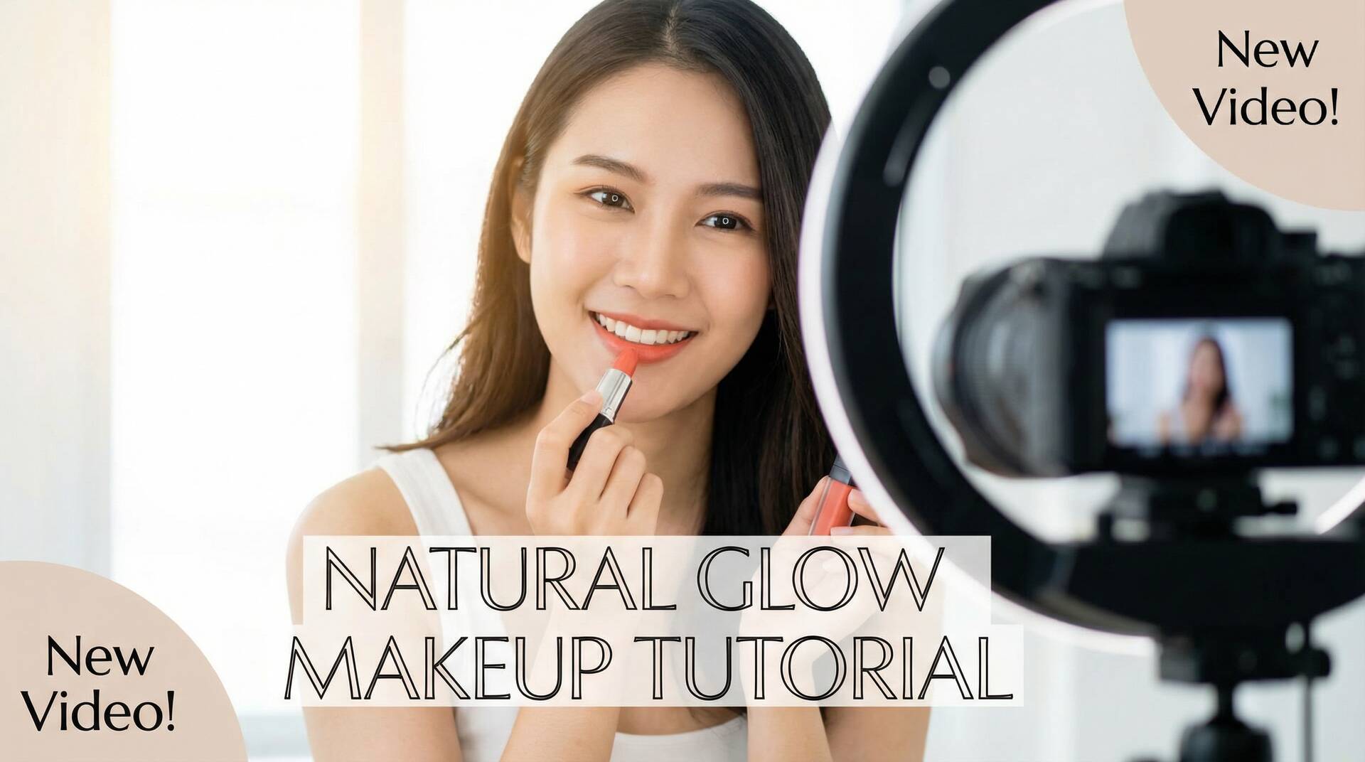 糖心vlog美妆视频